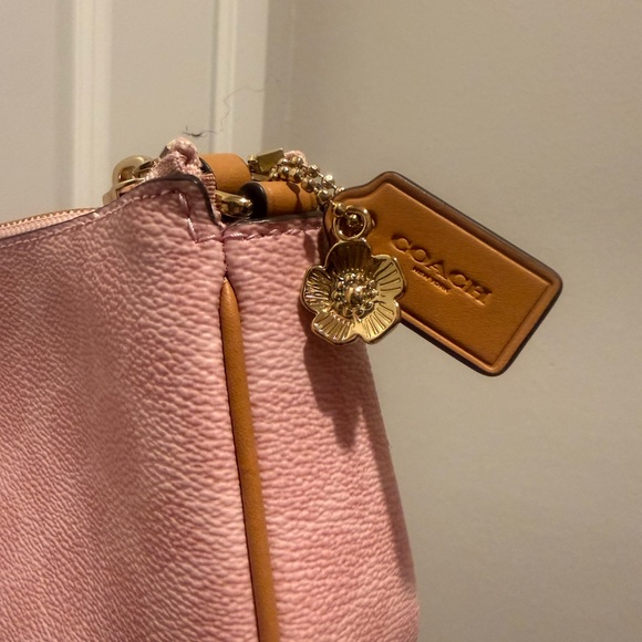 Coach Nolita 19 In Signature Canvas Powder Pink - Picture 5 of 5